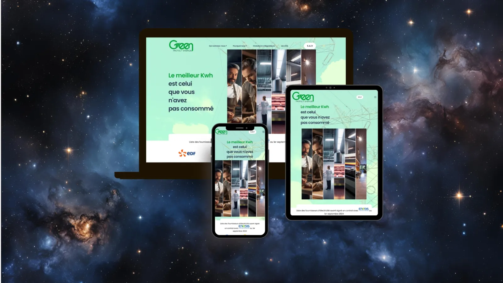 Site réalisé pour Green Protect Énergie